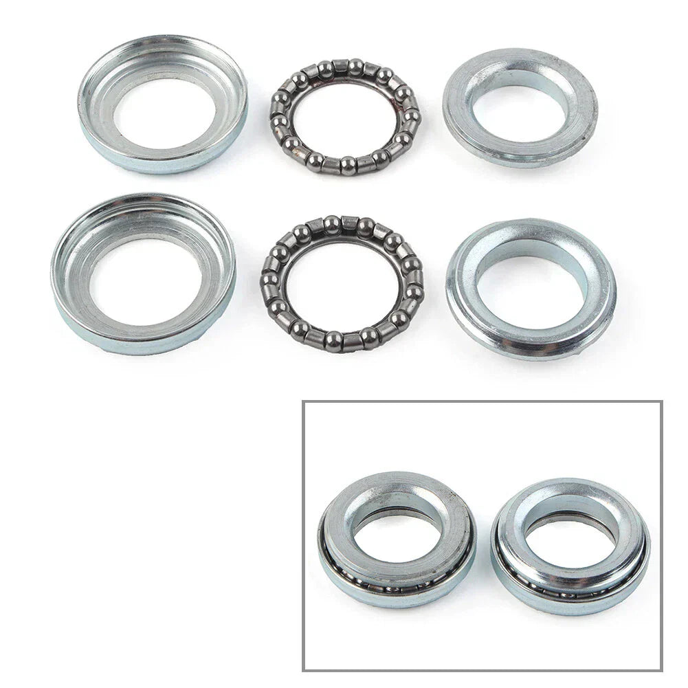 6 Pcs Steering Head Stem Rod Bearings for Honda CRF50 50cc-125cc (2004-2023)