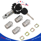 Set of 2 Ignition and Door Lock Cylinders for Express Savana Van (2001–2007)