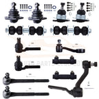 Set of 14 Front Tie Rod Ends for Chevy S10 Blazer GMC Jimmy Sonoma (1992–2005)