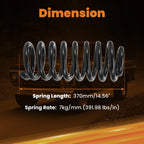 3" Front Lowering Springs Kit for Ford F150 F100 2WD (1965–1979)