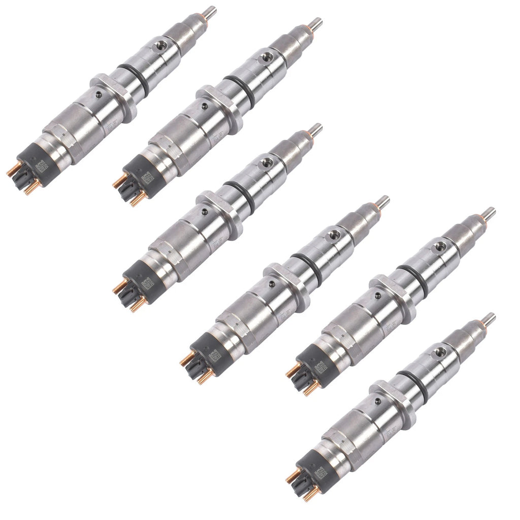 Set of 6 Fuel Injectors for Cummins ISC 8.3L (1998–2007)