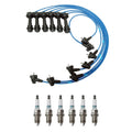 NGK 5mm Wire Set & Denso Iridium Spark Plug Kit for Lexus SC300 (1992–2000)