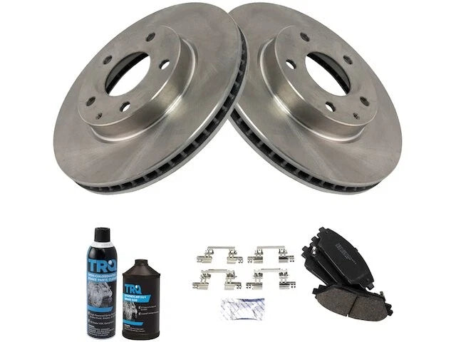 Front Brake Pad and Rotor Kit for Mazda 3 (2014–2018) HW688XK