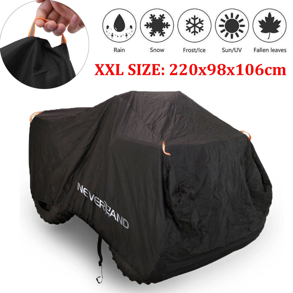 Large Waterproof ATV Cover for Yamaha Honda (UV Dust Protection)
