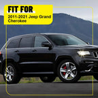 Set of 6 Door Pillar Post Side Cover Trim for Jeep Grand Cherokee (2011–2021)