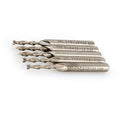 5pcs Set End Mills CNC Bit Extension 2 Flutes HSSAL for Milling Cutting