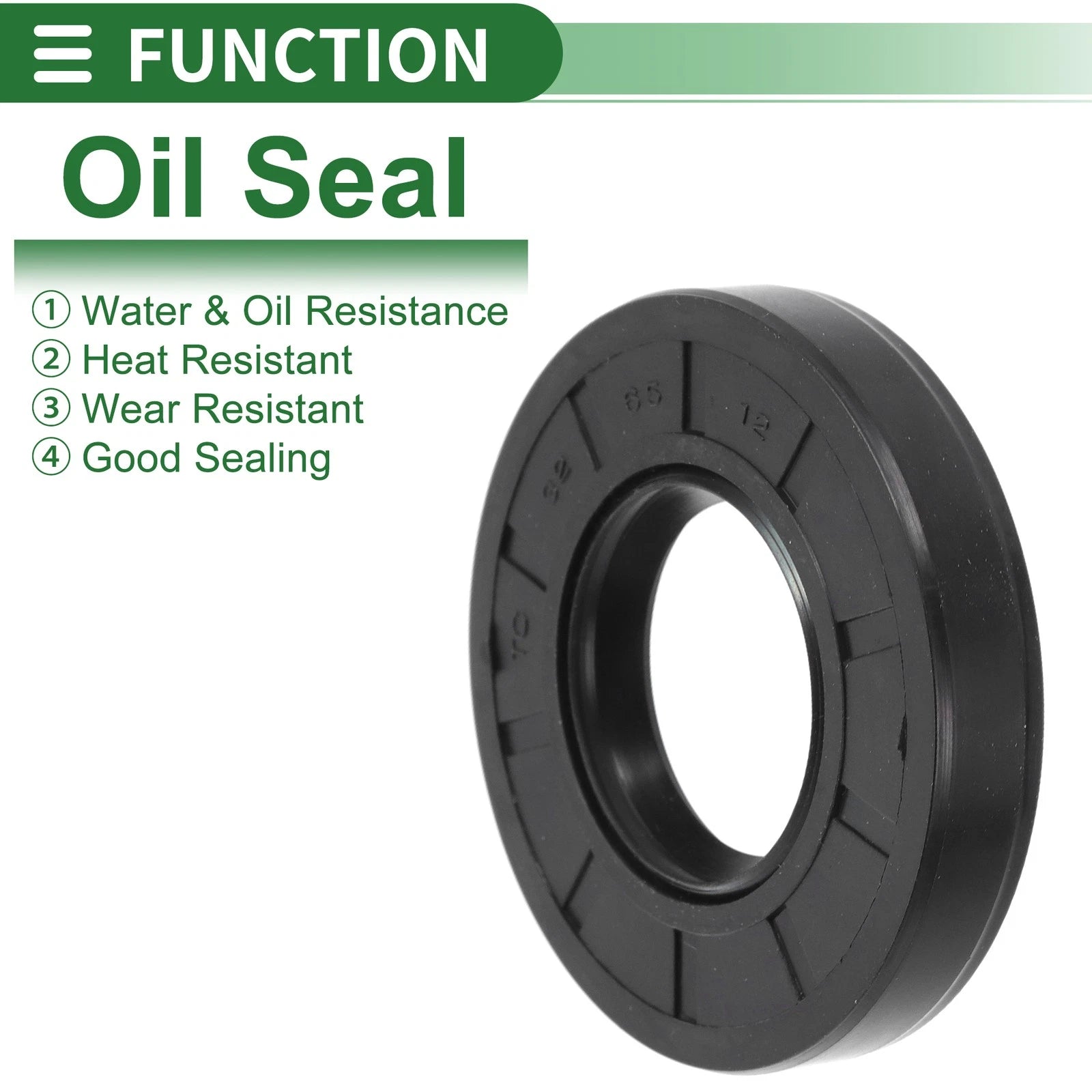 Set of 5 Oil Seal Rotary Shaft Seal NBR Rubber 32x65x12mm