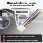 Radio Install Wire Harness Adapter for Honda Accord S2000 (2003–2007)