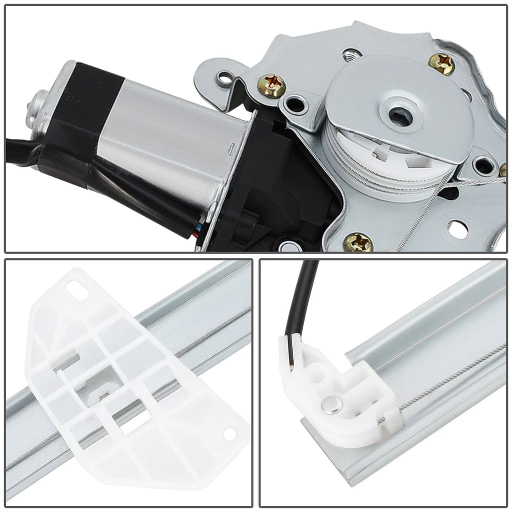 Power Window Regulator w/ Motor for Mitsubishi Mirage (1993–1996)