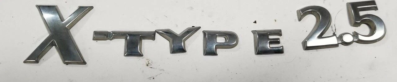 Chrome Trunk Emblem for Jaguar X-Type (2002–2008)
