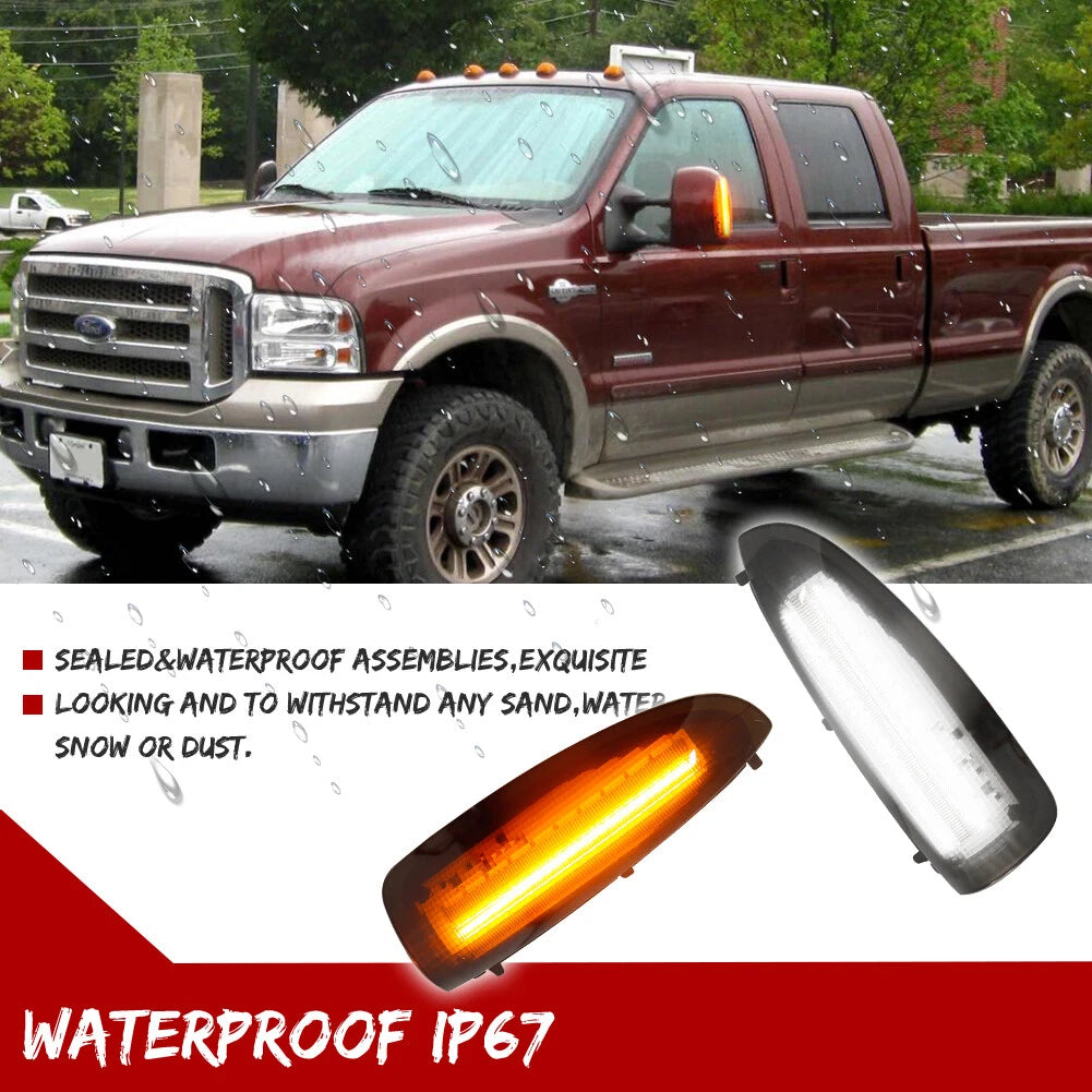 LED Side Mirror Lamp for Ford F250 F350 F450 F550 Super Duty (2003–2007)
