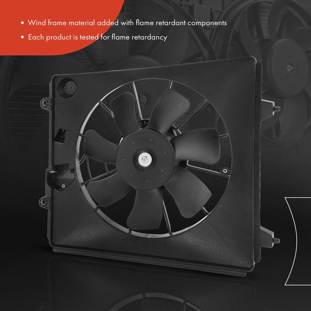 Cooling Fan Assembly with Shroud for Honda CR-V (2007–2009)