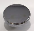 Radiator Cap Chrome Aluminum Smooth 16 Lb for Hot Rod Rat Rod Custom