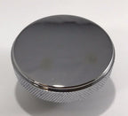 Radiator Cap Chrome Aluminum Smooth 16 Lb for Hot Rod Rat Rod Custom