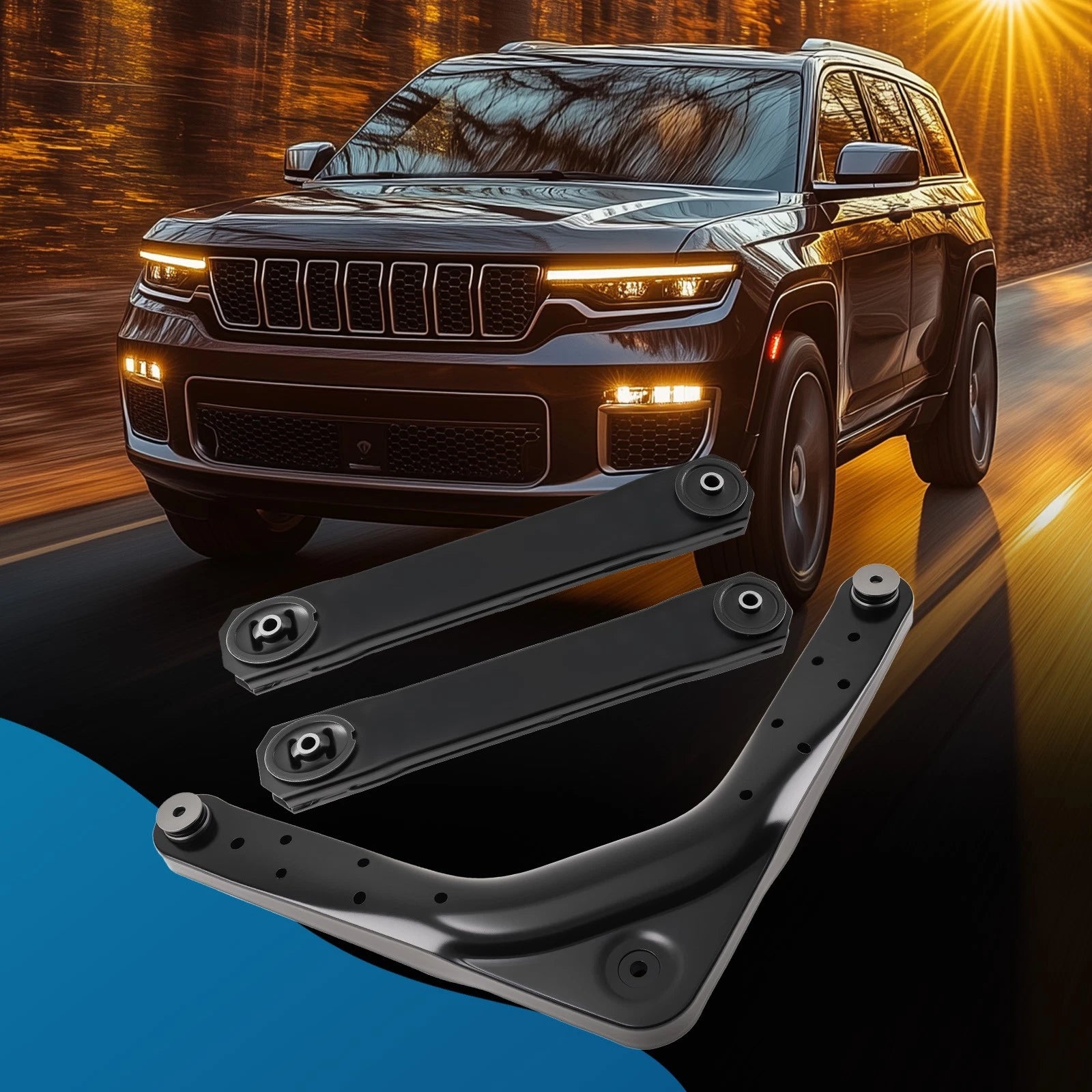 Rear Suspension Control Arms Kit for Jeep Grand Cherokee (1999–2004)