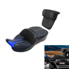 Driver & Passenger Seat Backrest for Harley Road Street Glide (2009–2013)