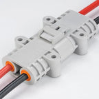 10AWG Grey Forklift Cable Power Connectors 1 Pair 50 Amp 600V