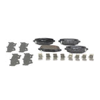 Set of 4 Hella Low-Metallic Disc Brake Pads for Chrysler Dodge Ram Volkswagen