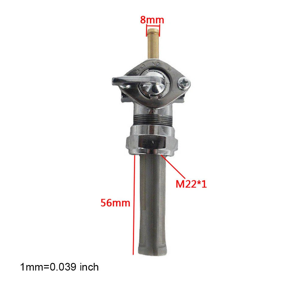 22mm Fuel Petcock Valve for Harley Davidson (62167-81, 62163-75)