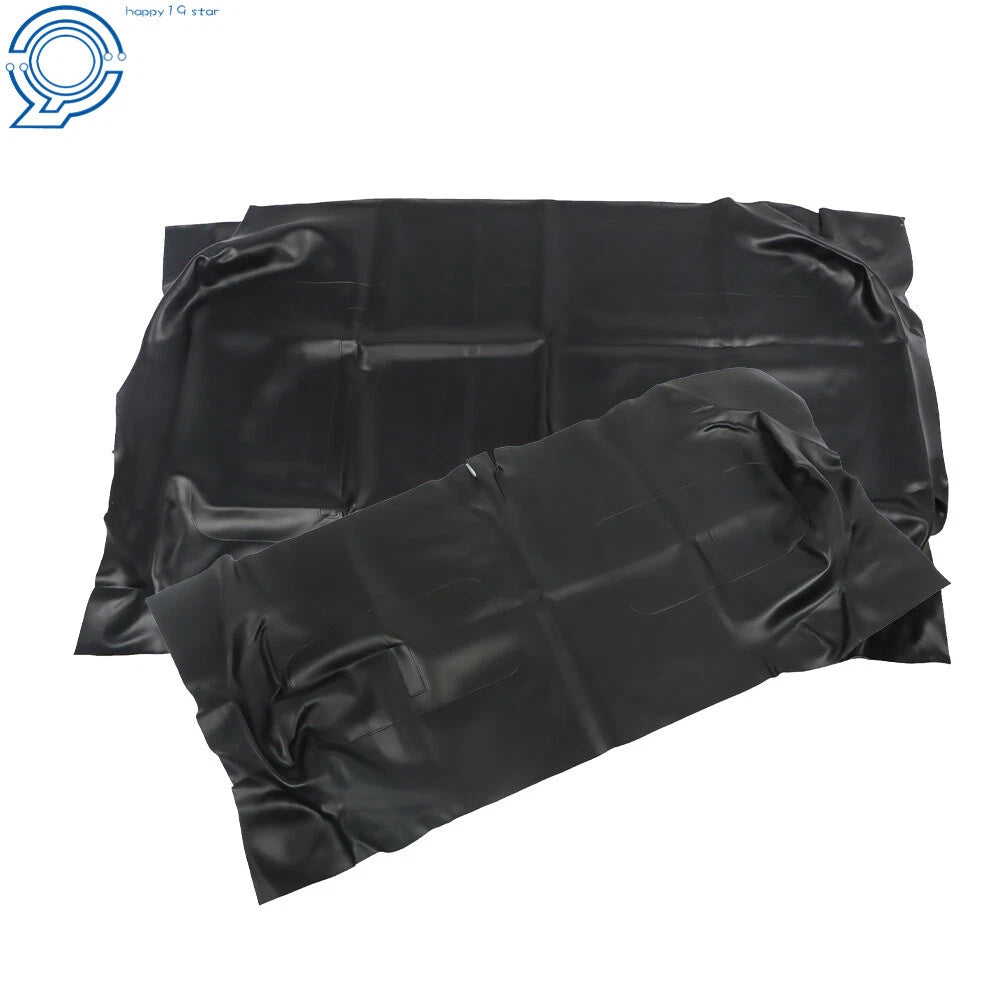 Set of 2 Front Seat Covers for E-Z-Go TXT (1995–2013) #71602-G06 - Black