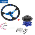 14" Deep Dish Drifting Steering Wheel for Racing Car