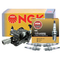 NGK DIS Ignition Coil & 4 G-Power Platinum Spark Plugs for Hyundai Kia