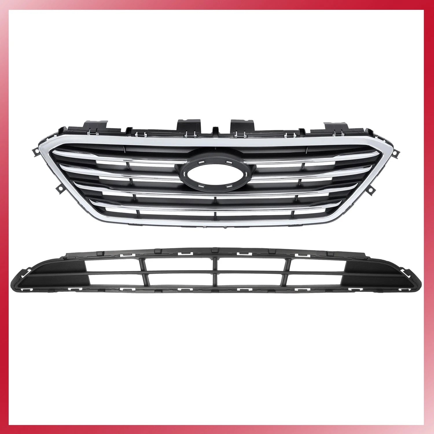Grille Assembly for Hyundai Sonata Sport (2015-2017)