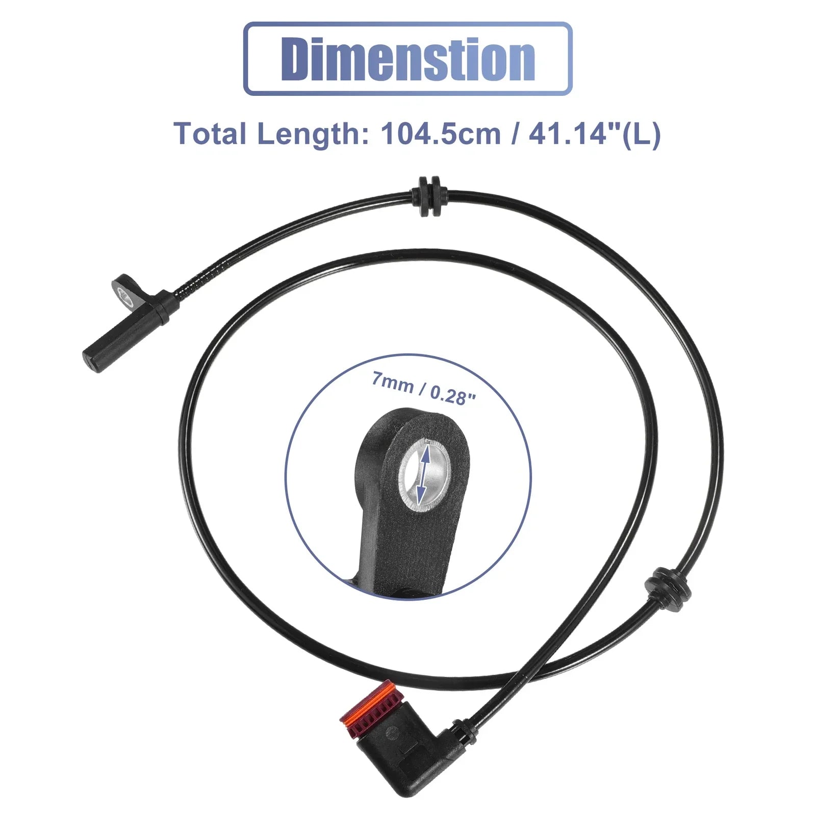 ABS Sensor Rear Left Right for Mercedes C-Class W204 S204 (2007-2015)