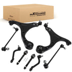 8x Front Suspension Kit Lower Control Arm Ball Joint Sway Bar for Sonata (2011–2014)