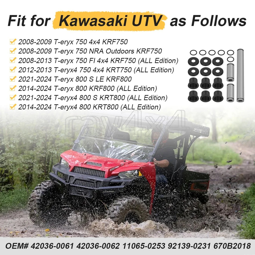 A-Arm Bearing Bushing Kit for Kawasaki Teryx4 800 (2012–2020)