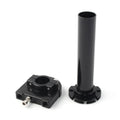 7/8in Turn Twist Throttle Handle Bar Tube for Universal CNC Black