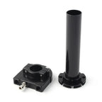 7/8in Turn Twist Throttle Handle Bar Tube for Universal CNC Black