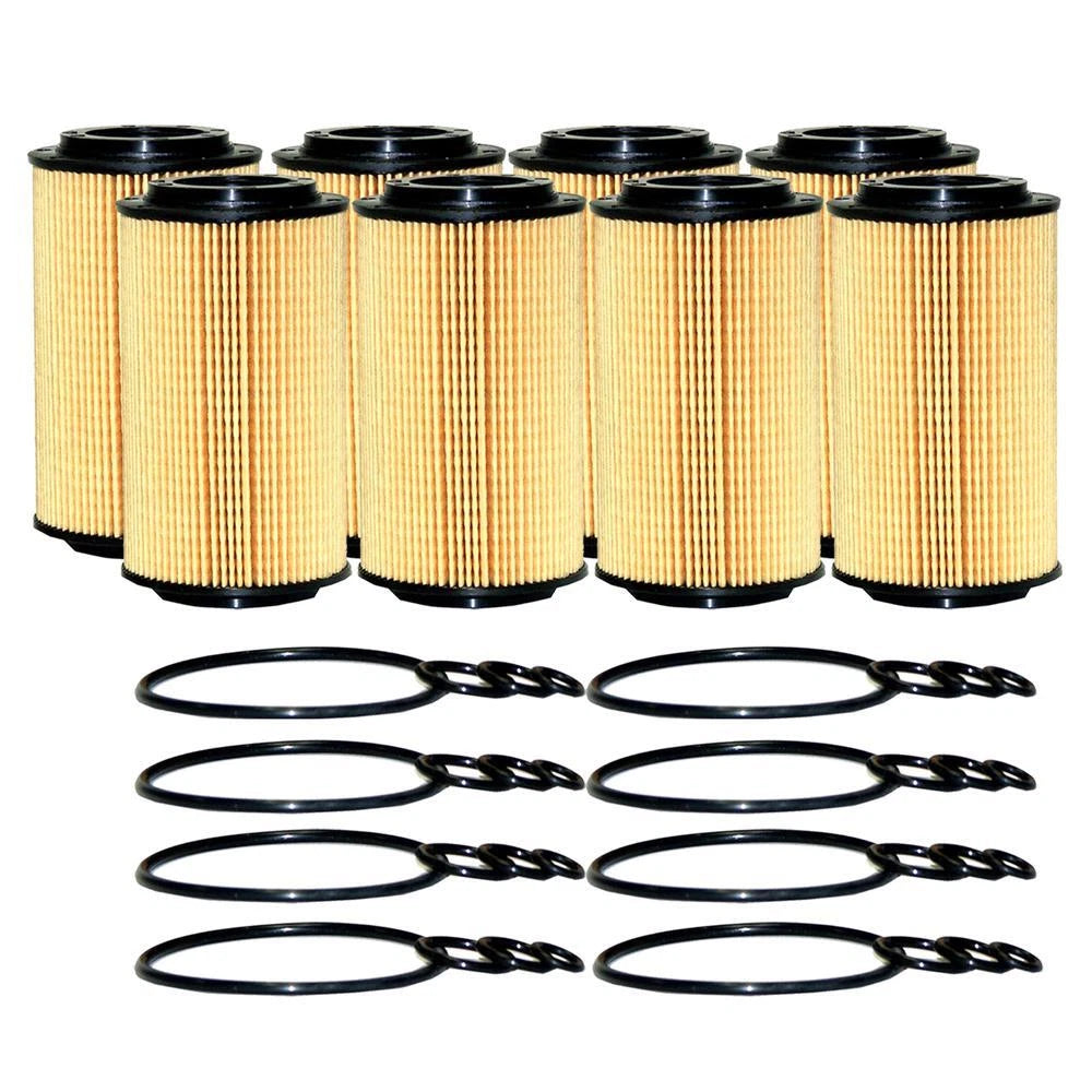 Set of 8 Wix 51226 Engine Oil Filters for (Metal Free)