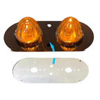 Watermelon Lamp Mounting Plate for Peterbilt 359 379 389