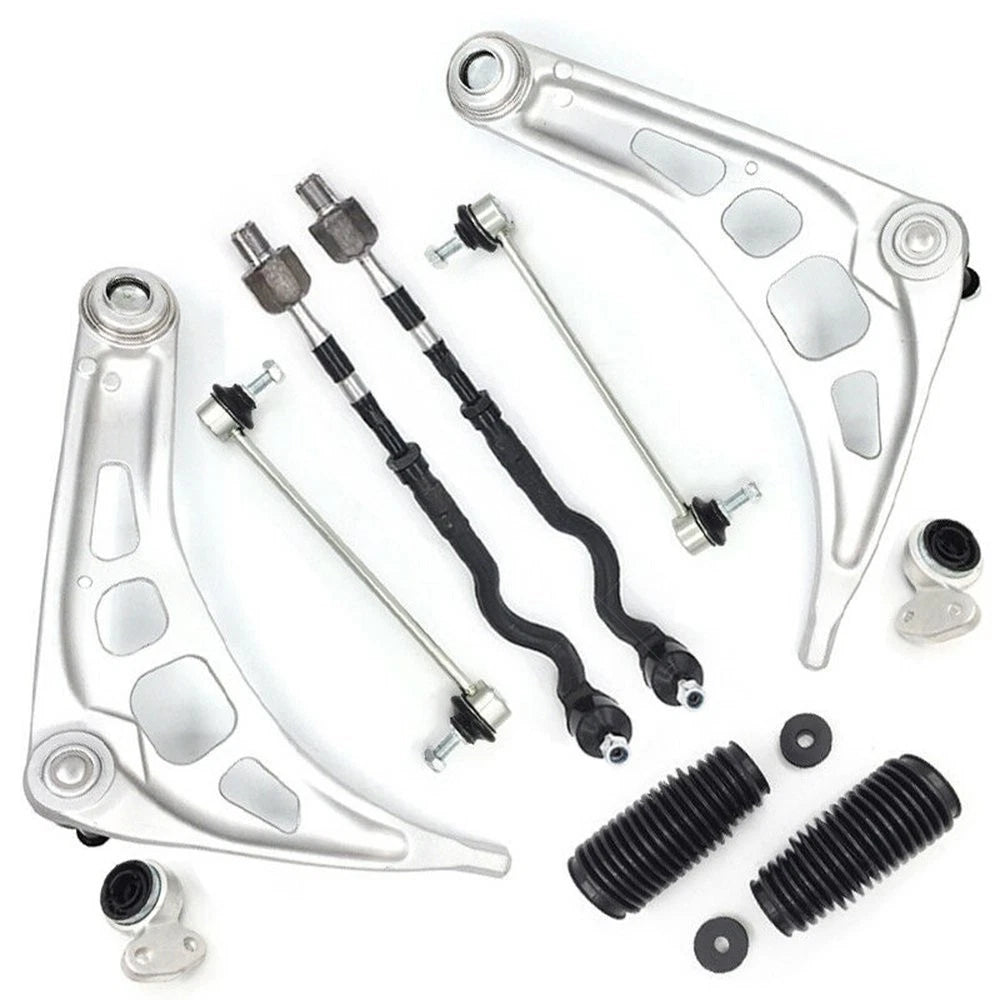 Control Arm Ball Joint Bushing Tie Rod Boot Kit for BMW 325i 330i 323i (1999–2006)