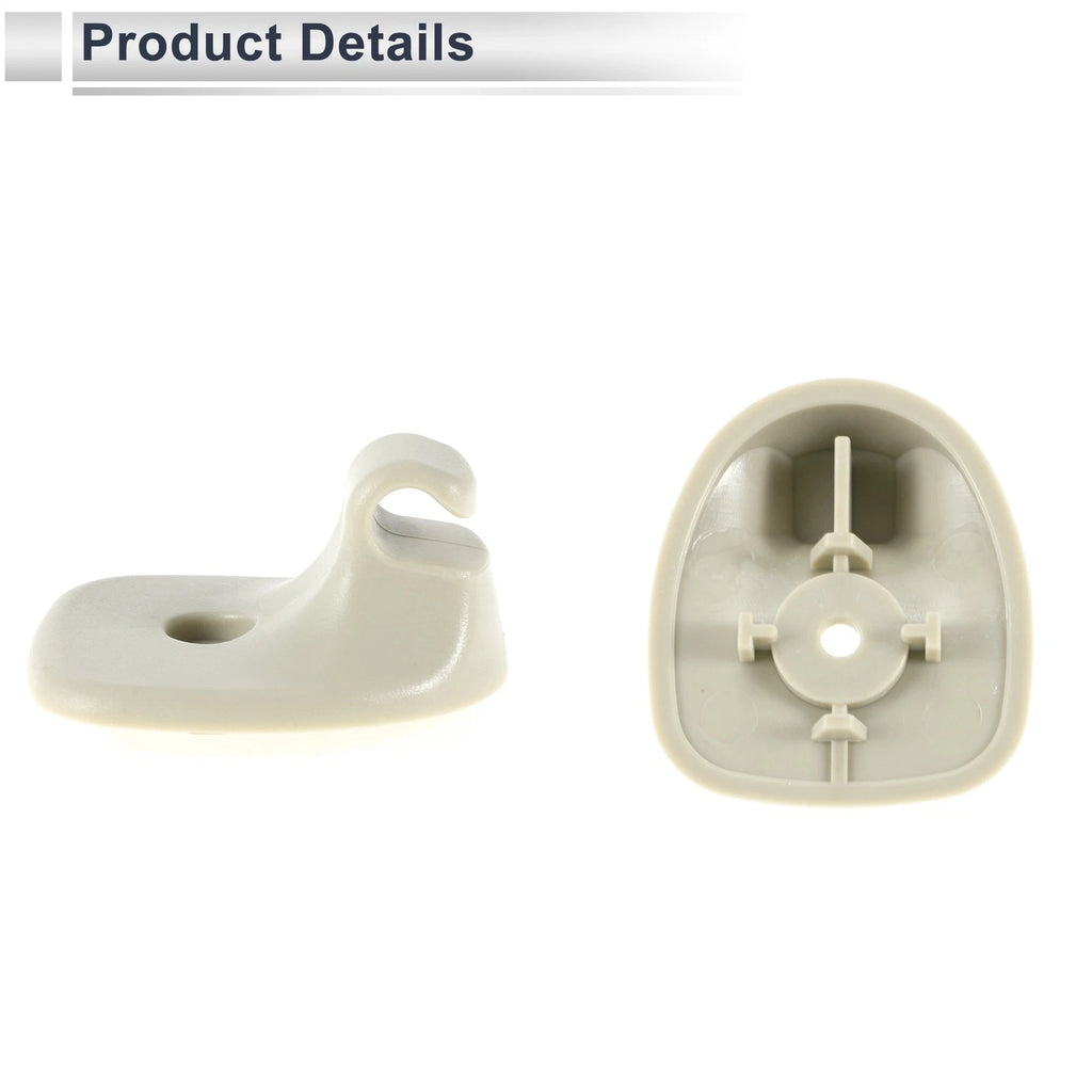 Sun Visor Holder Clip for Chrysler Sebring, Dodge Avenger (No. 1GW25DW1AA) Beige
