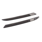 Set of 2 Rear Bumper Reflectors for Mustang (2018–2022) Black Smoked Lens