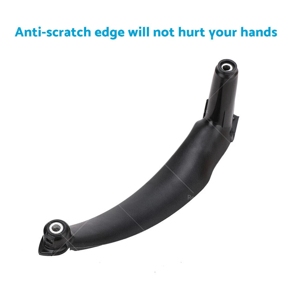 Pair Door Handle Pull Trim Cover Black for BMW X5 E70 (2007–2014)