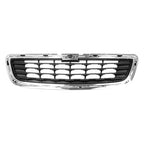 Replacement Black Chrome Polypropylene Front Lower Grille (See Compatible Chart)