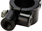 7/8" Black Motorcycle Handle Bar Mirror Mount Holder Clamp Adaptor