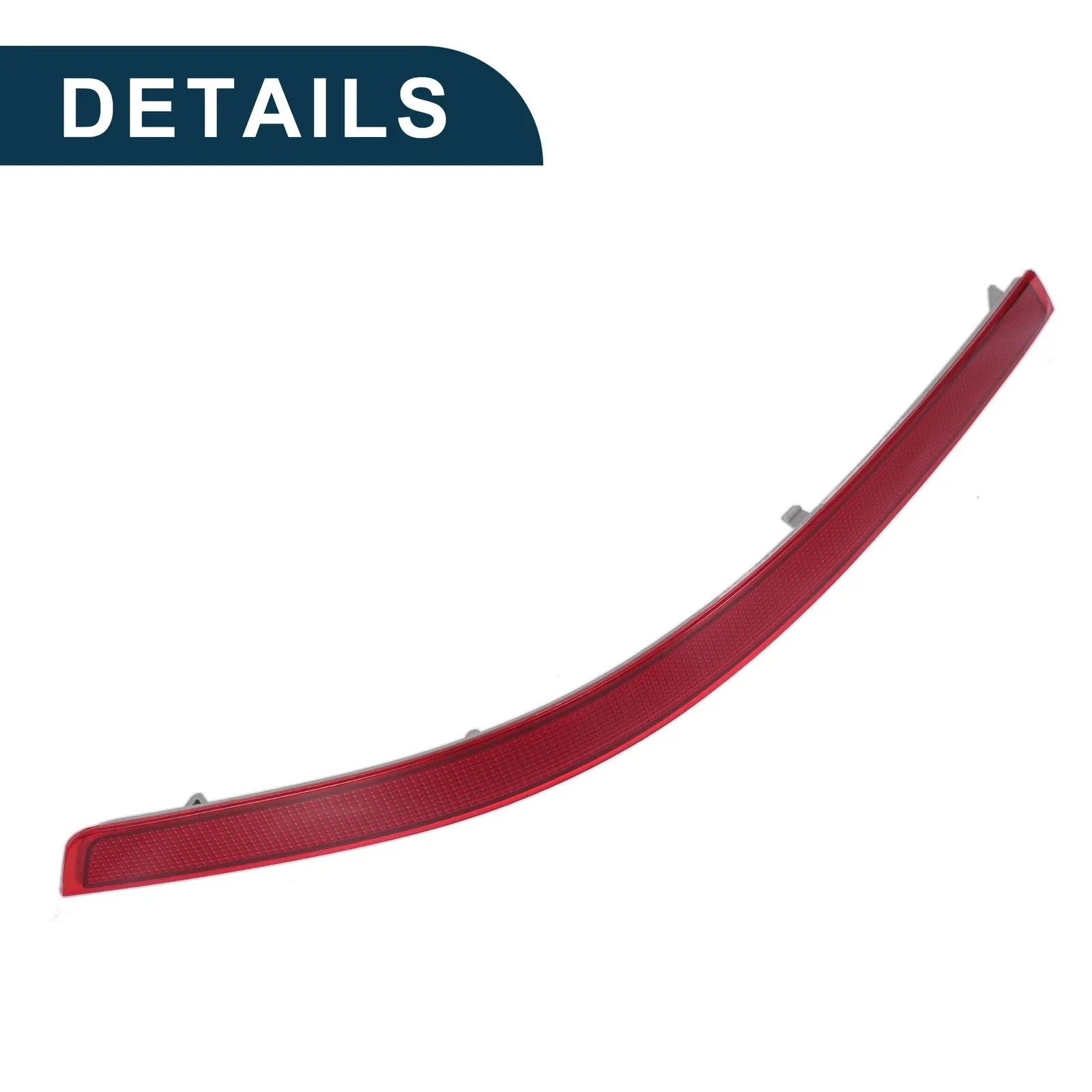 Rear Left Bumper Reflector for Mercedes-Benz R350 (2011-2012) Red