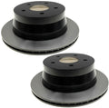 Set of 2 Rear Brake Disc Rotors 295mm for Chevy Isuzu GMC 4WD