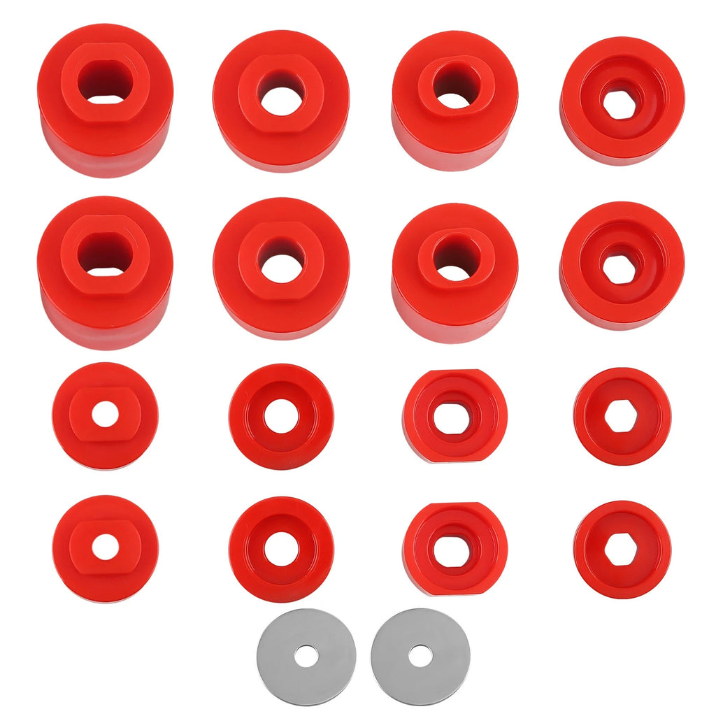 Red Body Cab Mount Bushing Kit for Ford Explorer Sport Trac (2001–2005)