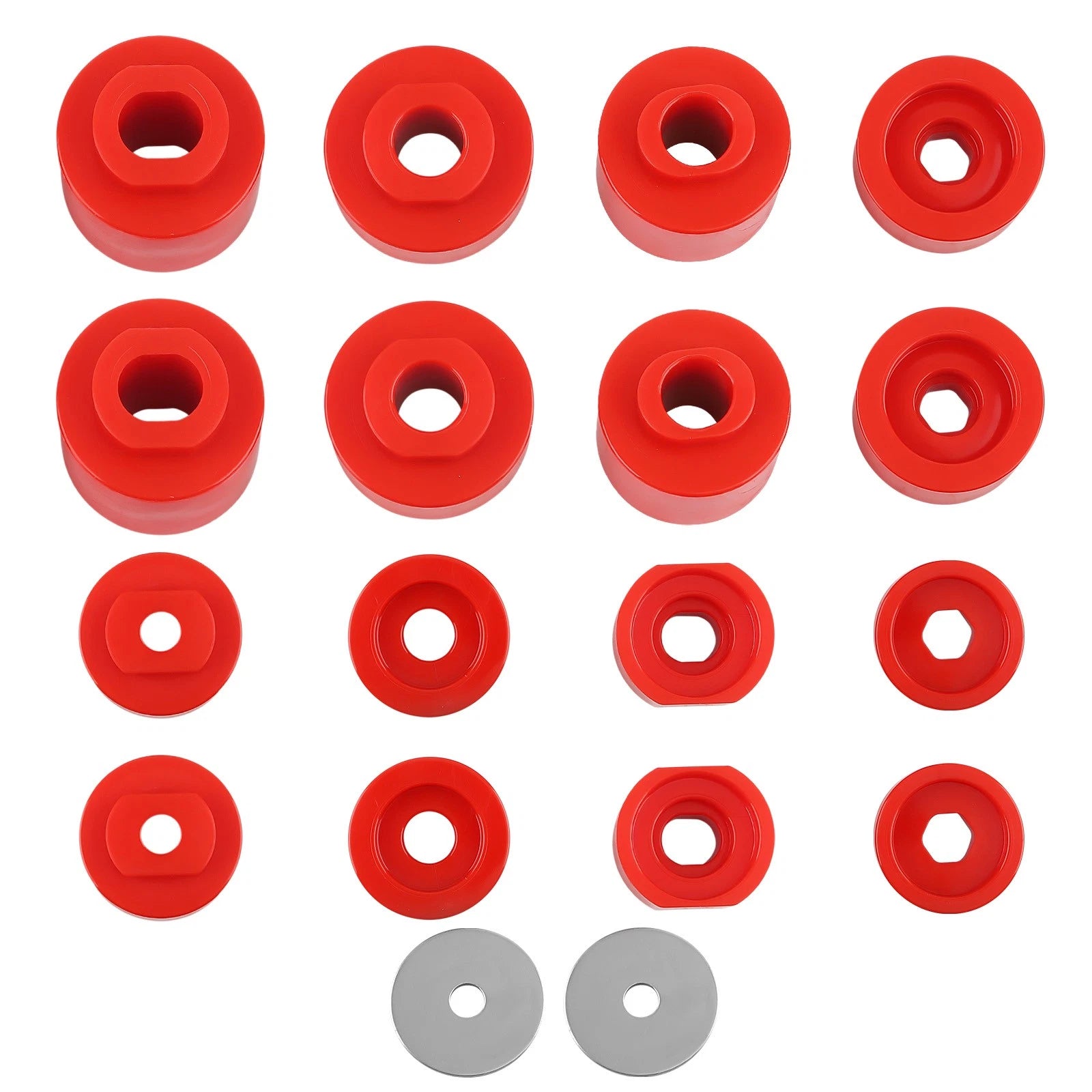 Red Body Cab Mount Bushing Kit for Ford Explorer Sport Trac (2001–2005)