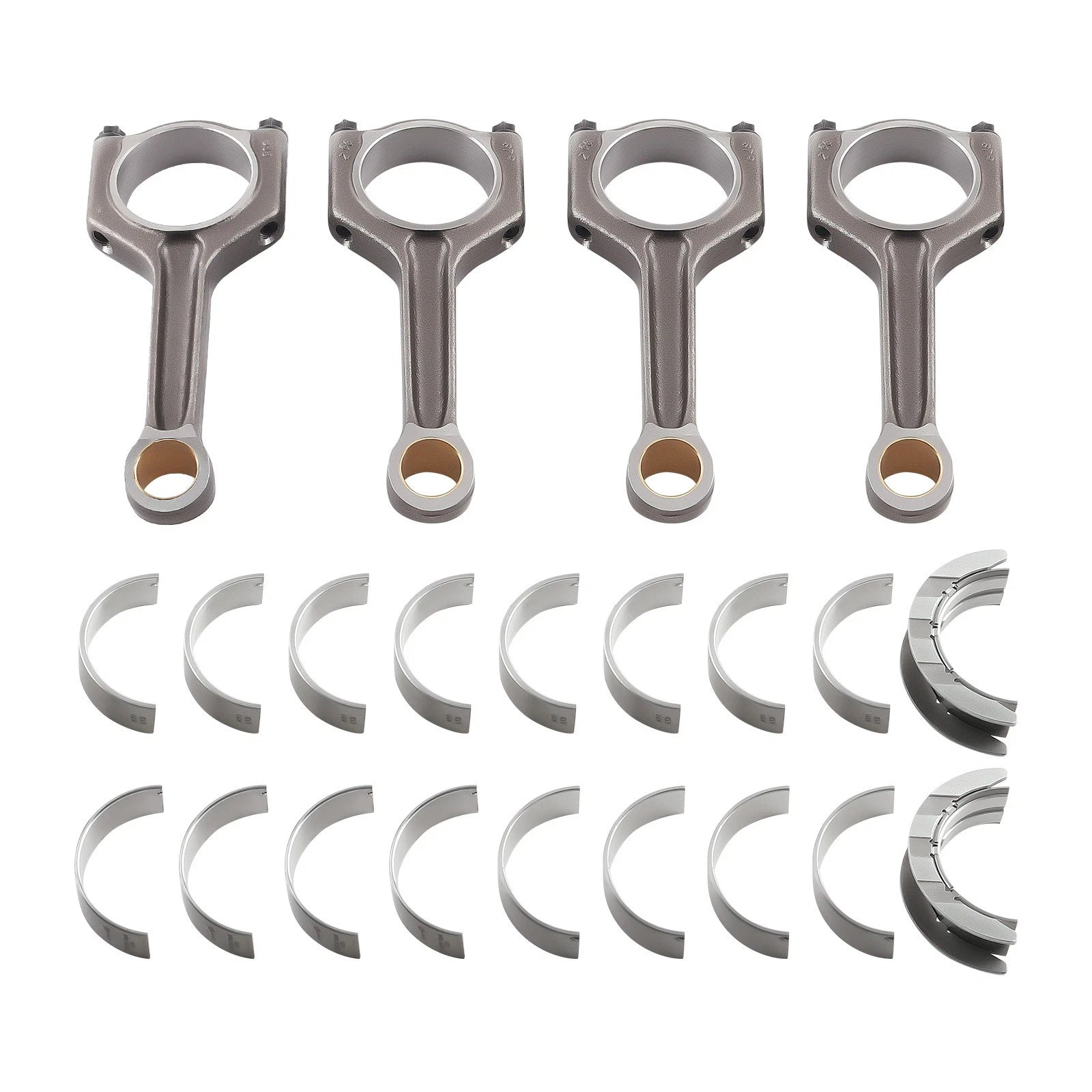 Crankshaft & Conrods Set w/ Main & Rod Bearings for BMW N20 N26