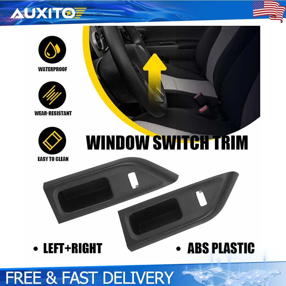 Pair Power Window Switch Panel for Toyota Yaris Hatchback (2012–2015)