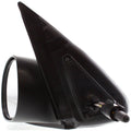 Manual Remote Mirror for Chrysler PT Cruiser (2004–2009) Left Textured Black