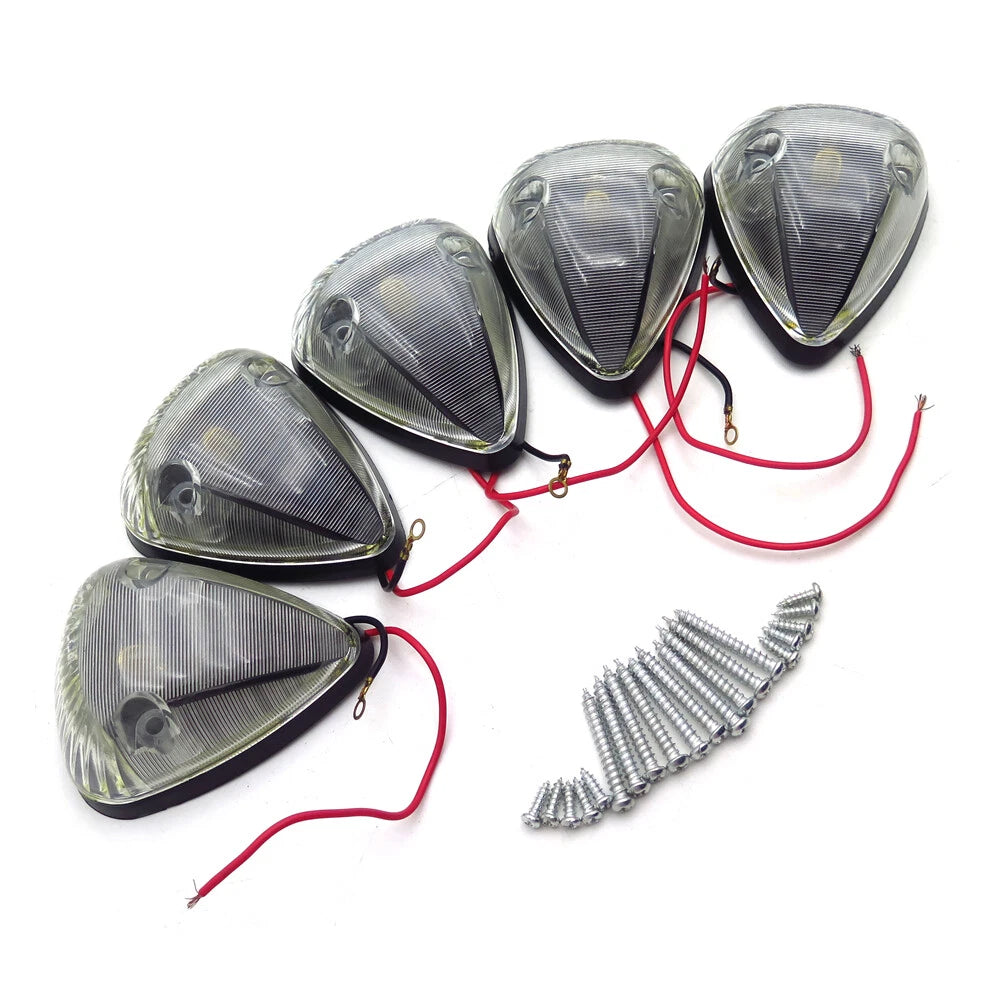 5X Cab Marker Light Cover Lens Base Housing for Dodge Ram 2500 3500 (1994–1998)