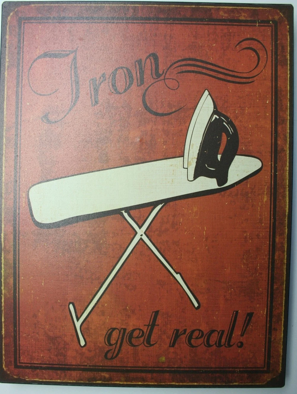 Iron Tin Metal Sign for Home Kitchen Laundry Decor (88800)