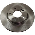 Set of 2 Front and Rear Brake Rotors for Hyundai Elantra GT (2018–2020)